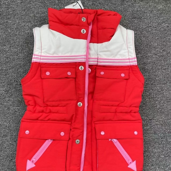The Marc Jacobs big girl Colour-Block sleeves removablePadded Jacket - Picture 7 of 17